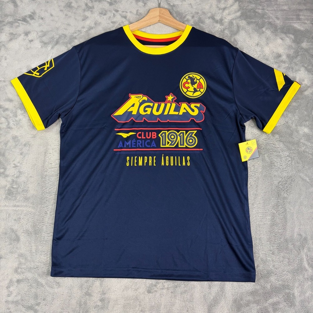 Liga Mx Club Aguilas Del America Adult Jersey Shirt Size Large NWT